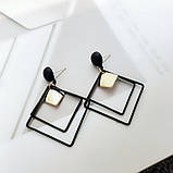 Серьги бежевого цвета, фото 7