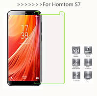 Захистне закалене скло для Homtom S7