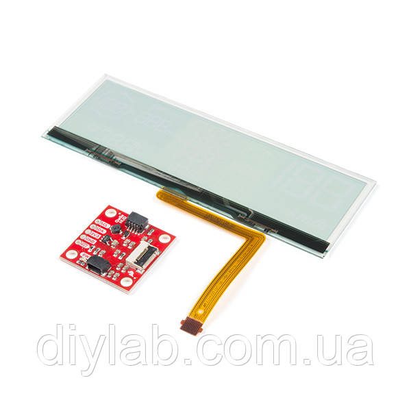 Прозорий OLED дисплей від SparkFun Transparent OLED HUD Breakout (Qwiic)