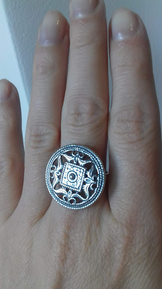 Срібне кільце без каменів, фото 1