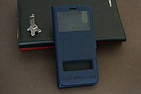 Чехол книжка с магнитом для Samsung Galaxy M20 M205 ( Самсунг ) цвет синий