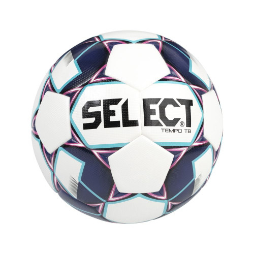 М'яч футбольний SELECT TEMPO NEW розмір 4 біло-фіолетовий