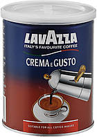 Кава мелена Лавацца Крема Густо Lavazza Crema&Gusto 250 г ж/б