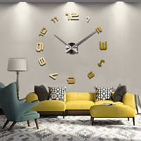 Диаметр 60-130 см, Настенные 3 д часы, 3d-часы настенные большие, часы для комнаты, декоративные настенные