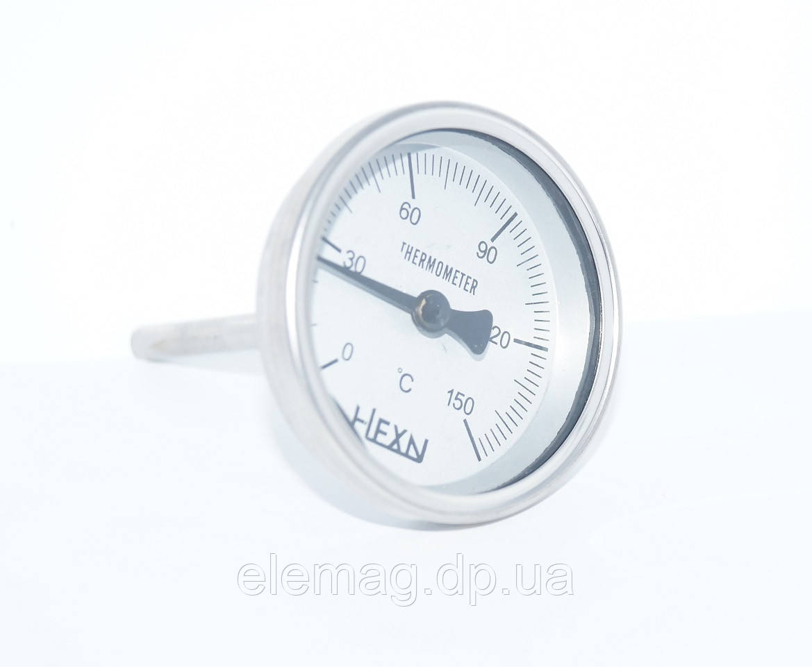 Термометр біметалевий +150 °C для систем обігрівання