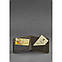 Чоловіче шкіряне портмоне 4.1 (4 кишені) темно-коричневе, фото 4