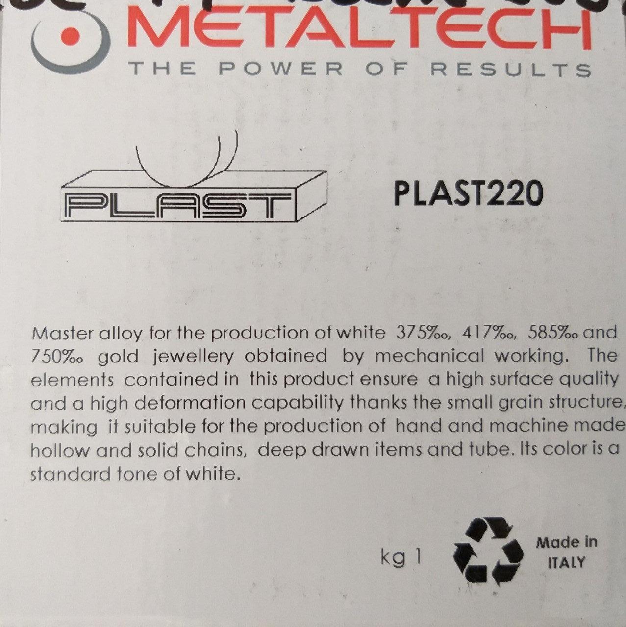 Лігатура для білого золота (AU) 585/750, прокат (Metaltech)