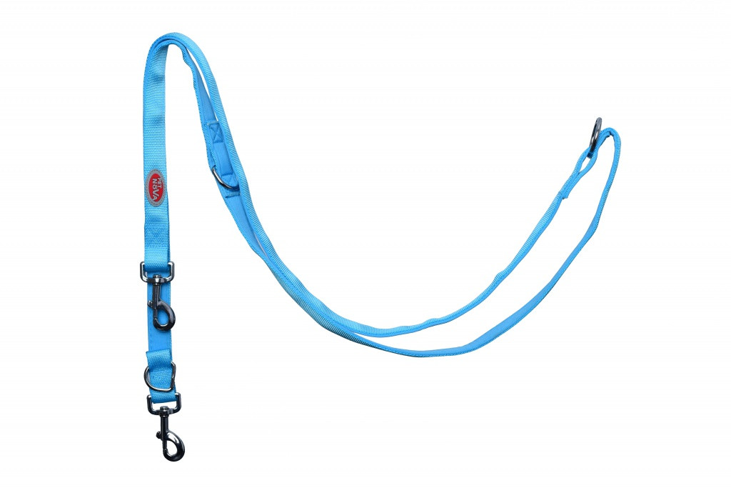 Повідець Pet Nova Adjust XL 2.5 х 240 см Блакитний