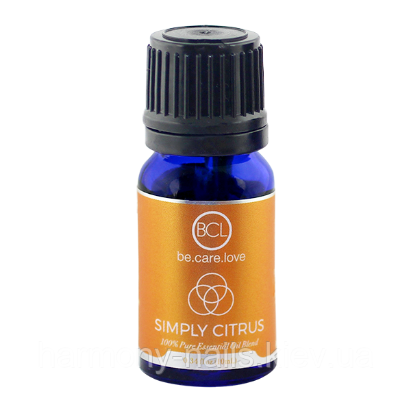 BCL Simply Citrus Essential Oil — Суміш 100% чистої ефірної олії, простий цитрусовий аромат, 0,34 ж.унцій