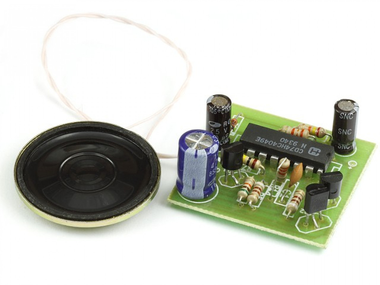 Радиоконструктор звуковая сирена 0.5W RadioKit K125 - фото 1 - id-p1041247557