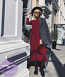 Сукня міді трикотажне, фото 2