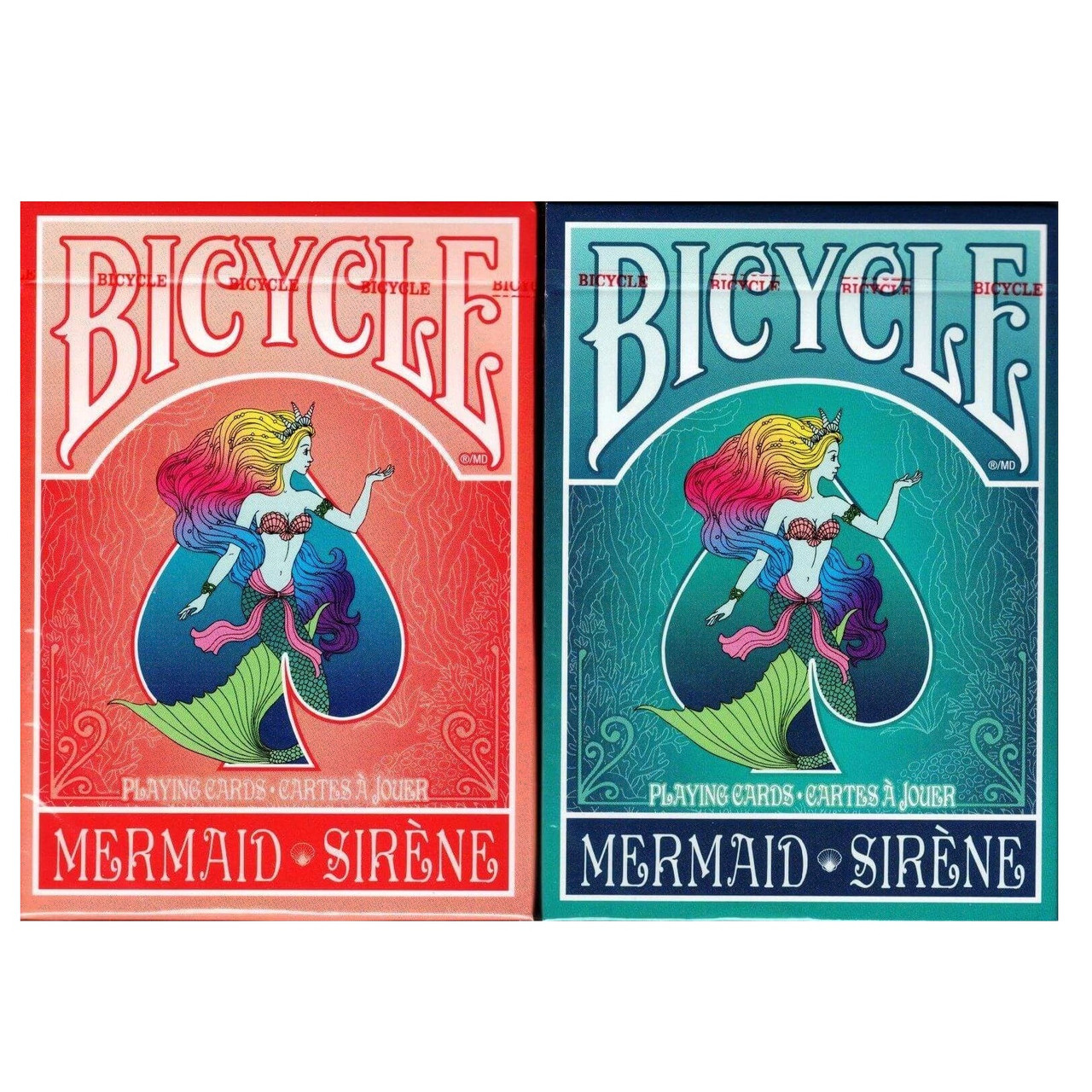 Покерні карти Bicycle Mermaid
