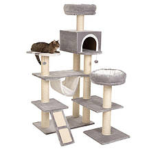 Ігровий комплекс для котів Big House з будиночком для кішки та кігтеточкою