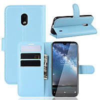 Чохол Luxury для Nokia 2.2 книжка блакитний