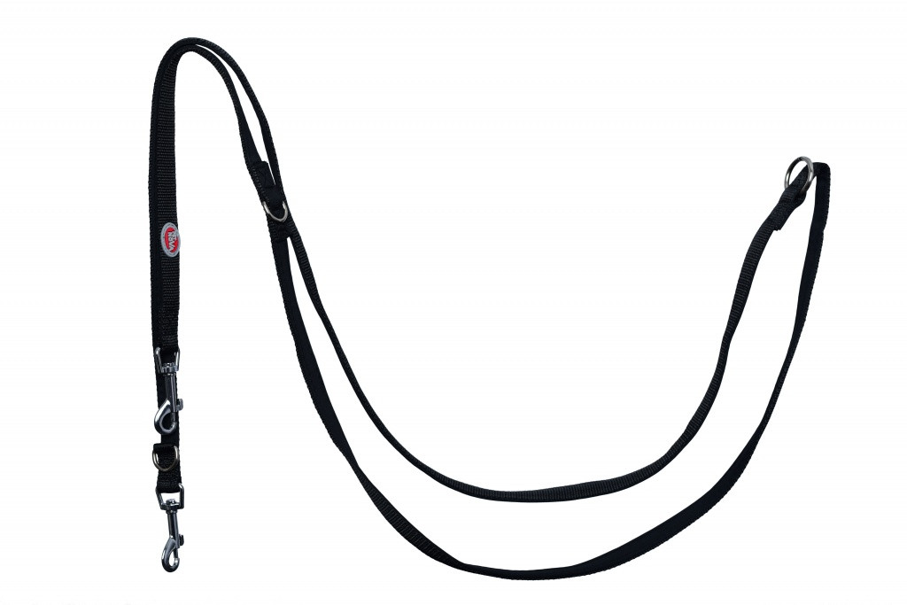 Повідець Pet Nova Adjust S 1.5 х 240 см Чорний, фото 1