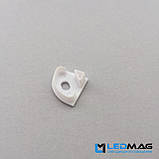 Бічна заглушка профілю для кутового LED профілю 16 х 16 мм радіальна, фото 3