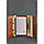 Шкіряний блокнот (Софт-бук) 5.0 світло-коричневий, фото 2