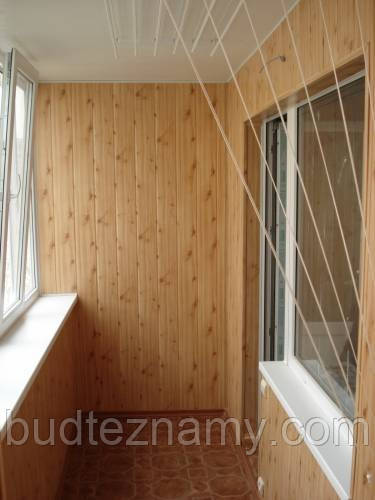 Обшивка балконов вагонкой пластиковой, вагонкой МДФ, вагонкой деревянной. - фото 1 - id-p895957