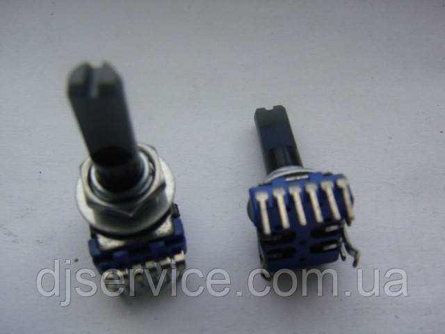 Потенціометр b50k 20mm 6ног noMID для пультів