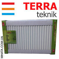Радиатор стальной TERRA teknik т22 500*600 (боковое подключение)