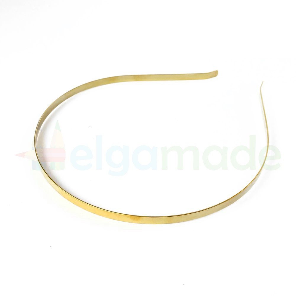 Обруч металевий 4 мм, ЗОЛОТО, фото 1