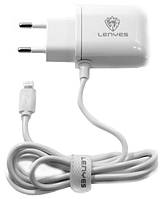 Зарядное устройство Lenyes LCH008+ 2 USB 2.1A + кабель Lightning