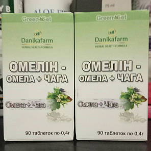 Омелін — Омела + Черга (Danikafarm) 90 таб., фото 4