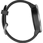 Смарт-годинник Garmin Vivoactive 3 Silver with Black Band з чорним ремінцем, фото 3