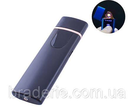 Запальничка USB сенсорна Lighter HL75 спіраль розжарювання, фото 1
