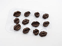 Пластикова форма для шоколаду Шоко поцілунки