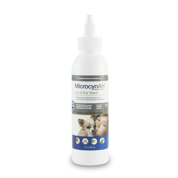 Краплі для очей і вух Microcyn Eye&Ear Wash всіх видів тварин