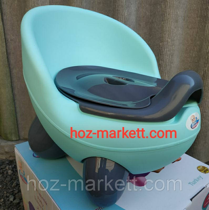 Дитячий горщик PASA IRAK PLASTIK бірюза, фото 1