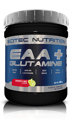 Амінокислотний комплекс + глутамін Scitec Nutrition EAA + Glutamine 300 г, фото 1