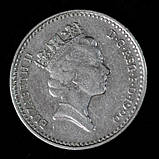Монета Великобританії 5 пінсів 1990-1995 рр., фото 2