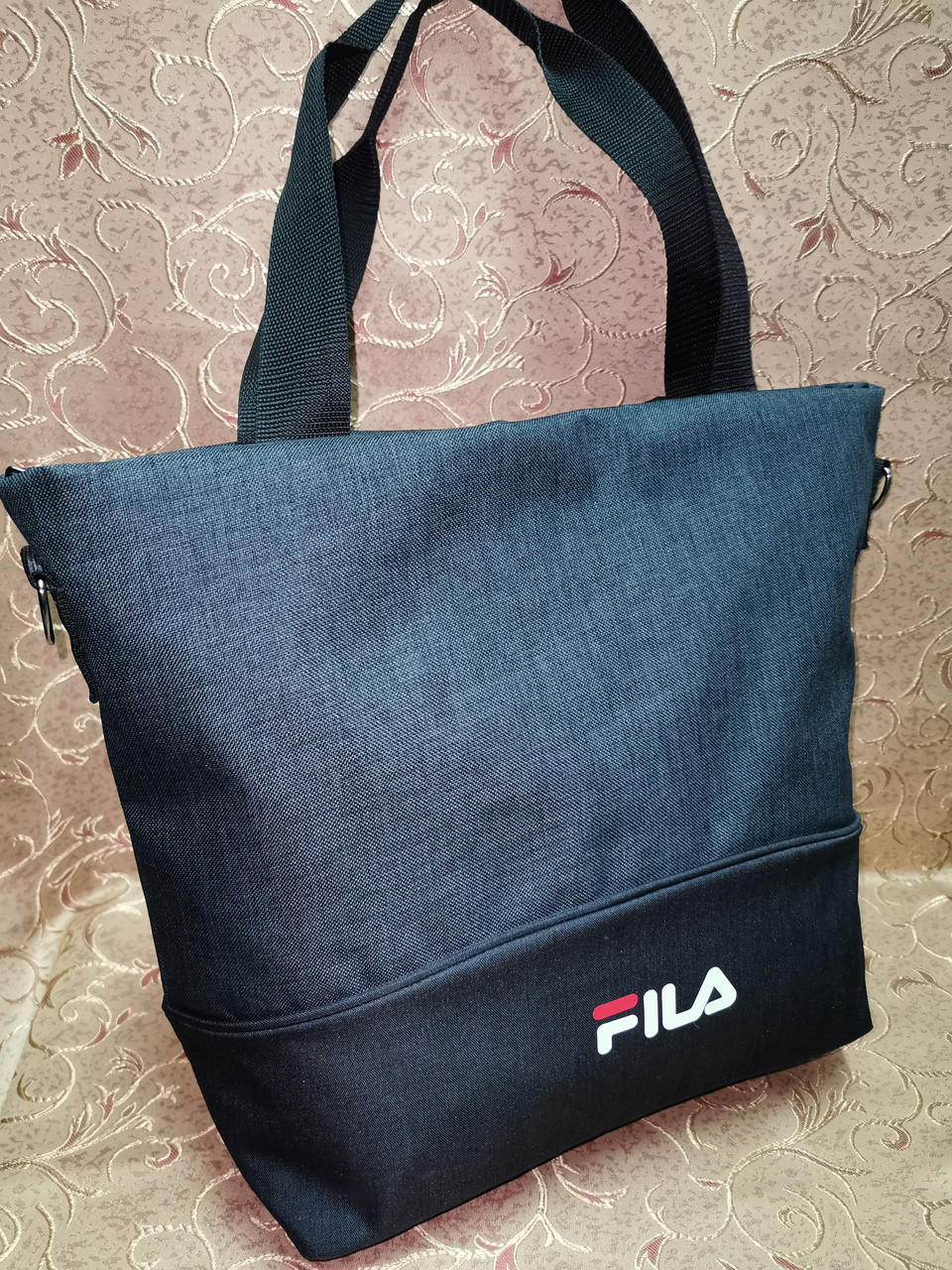 Жіноча сумка fila для спортивна через плече Відпочинок месенджер пляжні сумка для ручної поклажі в літак ОПТ