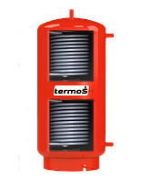 Теплоаккумулятор TERMO-S TA-400L два теплообменника Без утеплителя