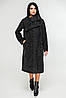Жіноче пальто демісезонне В-1184 Bouclet Alpapa AGU, фото 3