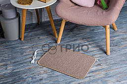 Килимок зігрівальний із килимковим покриттям ТРІО