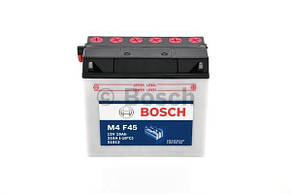 Мото акумулятор BOSCH M4 FRESH PACK ПРАВ [+] 12V 19AH 170A 186*82*171 Bosch 0092M4F450, фото 2