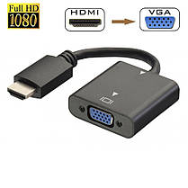 HDMI на VGA адаптер конвертер видео и аудио 1080P MHZ, фото 3