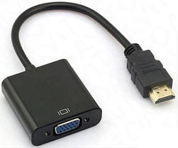 HDMI на VGA адаптер конвертер видео и аудио 1080P MHZ, фото 5