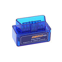 Міні OBD2 Bluetooth сканер діагностики авто MHZ ELM327, фото 3