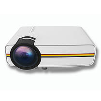 Портативний мультимедійний Проектор з динаміком LEJIADA YG400, фото 3