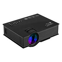 Портативний мультимедійний Проектор LCD UNIC JSQ-UC46 WIFI Black, фото 4