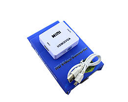 Конвертер відео адаптер з аудіо HDMI VGA 1080P MHZ HDV-630 VGA-01, фото 4