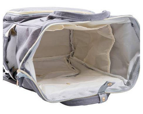 Сумка-рюкзак для мам Baby Bag 5505 сіра, фото 3