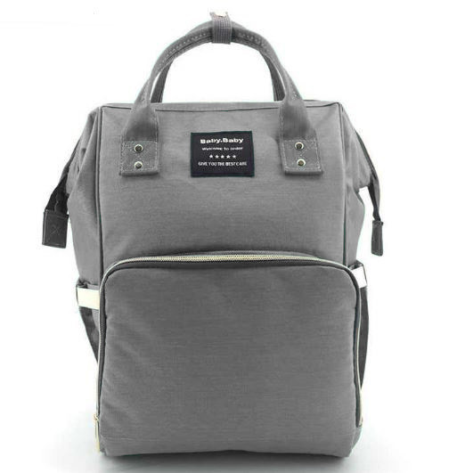 Сумка-рюкзак для мам Baby Bag 5505 сіра