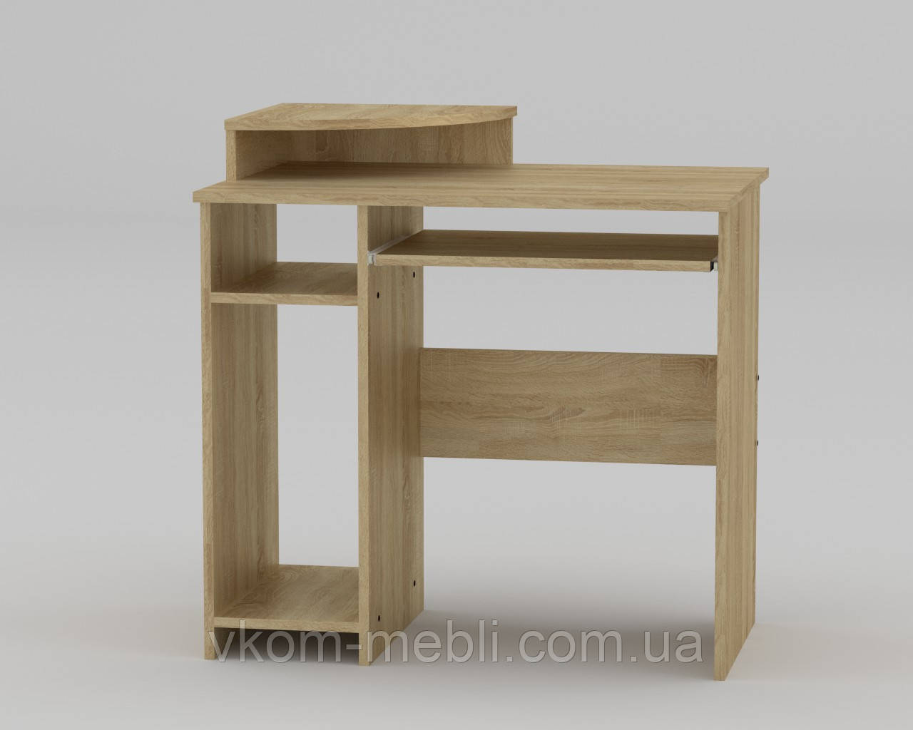 Стіл комп'ютерний з полицею для системного блоку СКМ 1, фото 1