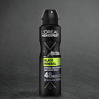 Дезодорант-антиперспірант чоловічий L´Oreal Men Expert Black Mineral 150мл. Оригінал.