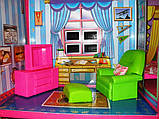 ✅Ляльковий будиночок 6983 з меблями, 2 поверхи та 6 кімнат, 108*93*37 см, фото 10